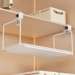 Space-Saving Magic Tool: Layered Storage in the Wardrobe, Hanging Shelves in the Cabinet, Clothes Organizing Shelves