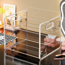 Cosmetics Storage Box, Dressing Table, Bedroom Dormitory Storage Rack, Desktop Acrylic Perfume and Skin Care Product Storage Rack