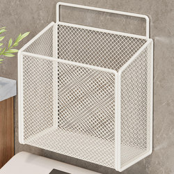 No punching storage box above toilet toilet