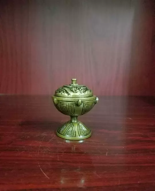 【西】B161 煎茶道具 錫製 建水 锡制水钵建水茶道具纯锡茶洗雕刻锡精品北阳堂出品锡器日本原装