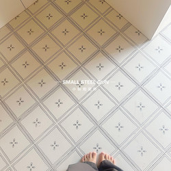 Internet-Famous Bathroom 200×200 All-Ceramic Small Tiles French-Style Kitchen Balcony Non-Slip Floor Tiles 300X300 Tiles
