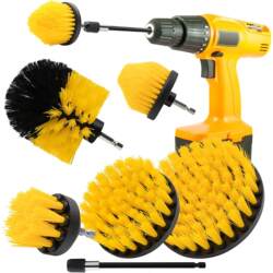 Household Polishing Electric Drill Shoe Cleaning Machine, Fully Automatic Electric Cleaning Brush, Bathroom Cleaning Brush, Special Brush Head