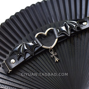 
Lolita punk goth dark little demon wings leg ring thighs with decorative legs accessories cos