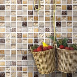 Waterproof Tile Sticker Paper Bathroom Restroom Kitchen Wall Mosaic Decorative Patch Wall Sticker