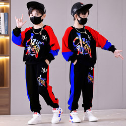 Boys' 2026 New Sweatshirt, Cool and Stylish Streetwear for Boys, Trendy and Fashionable Children's Clothing, Handsome Outfit, Chinese Style Children's Wear