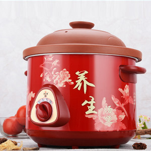 
Electric stew pot, fully automatic purple clay electric casserole, heat preservation, reservation model, porridge, soup, soup pot, health pot, household ceramics