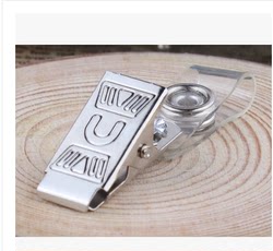 High-Grade Metal Rust-Proof Badge Holder Id Card Holder/Brand Holder/Thickened Spring Student Badge Clip