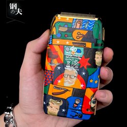 Steel Bald Head Whitening Tool, Barber Razor, Barber Shop Magic Tool, White Light Bald Head Trimmer, Professional Hairdressing Tool