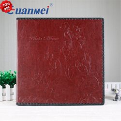 Authentic Guangmei Retro DIY 20-Page 40-Photo 12inch Laminated Self-Adhesive Photo Album Family Wedding Album Couple Photo Album