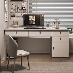 Desk Computer Table Desktop Bedroom Table with Drawer Adult Light Luxury Office Desk Student Home Writing Study Table