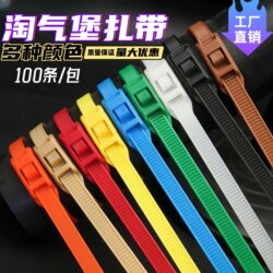 Safety Plastic Nylon Cable Ties for Playground Use, Special Binding and Fixing Clips, Cable Ties for Tying Dogs