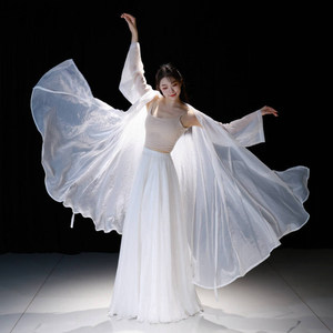 
Mengxia late autumn Chinese dance costume Chinese style classical modern ancient style jazz dance gauze new Chinese style gown