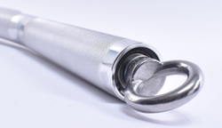 Double-Ended Curved Handle, Equipment Push-Pull Handle, Aluminum Handle, Fitness Equipment Grip