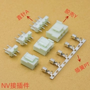 Đầu nối sân NV5.0mm vỏ nhựa thẳng pin đầu nối dây-to-board thay thế phích cắm JST HXH50004