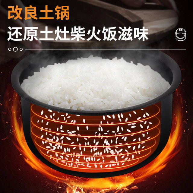 TIGER/Tiger JPFA55C Mini Small IH Earthen Pot Rice Cooker Household 1