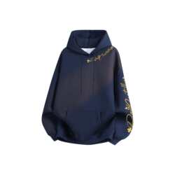 Paul Costelloe Paul Costello American High Street Art Signature Font Brand Hooded Sweatshirt