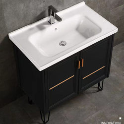 Ceramic integrated basin separate washbasin bathroom counter top bathroom semi-embedded washbasin washbasin sink