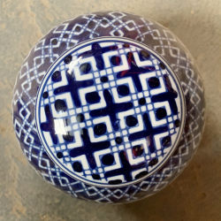 Hot-selling blue and white porcelain vase ornaments ceramic jars living room dry flower arrangement ceramic jars Chinese flower utensils decoration storage
