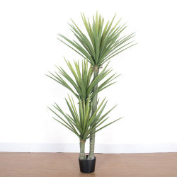 Tropical desert plant gladiolus green plant tray simulation Nordic simulation sisal iron tree plant large potted plant