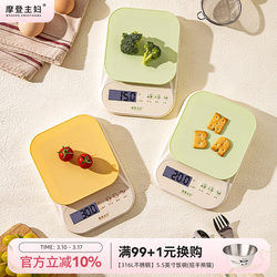 Modern Housewife Mototo Precision Digital Scale for Home Use, Baby Food, Baking Tools, Kitchen Scale for Weighing Food in Grams