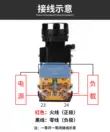 Zhanyue LA38-11D chiếu sáng nút tự khởi động lại công tắc nút phẳng điều khiển tròn màu đỏ và xanh 22mm 380V 