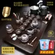 Nhẹ sang trọng cao cấp hoàn toàn tự động tích hợp khay trà gỗ nguyên khối Bộ trà Kung Fu cho phòng khách gia đình Bàn trà nhỏ kiểu Trung Quốc bàn trà điện cao cấp