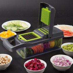Multifunctional Vegetable Cutter for Home Use, Potato Shredder, Slicer, Dicer, Kitchen Grater, Radish Shredder, Slicer