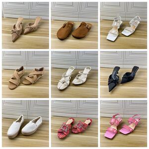 
Lady Shoes foreign trade original single size 43 and 44 miscellaneous large size fashion versatile flat fashion single shoes and sandals