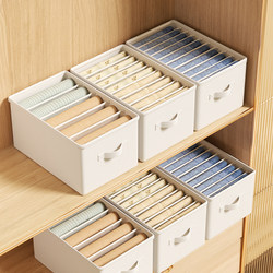 Double-Layer Clothing Storage Box, Clothes Storage Container, Home Wardrobe Layered Storage Organizer, Wardrobe Storage Magic Tool