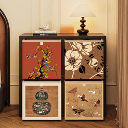 Medieval-Style Miscellaneous Storage Box, Kalek Grid Cabinet, Toy Basket, Foldable Storage Basket, Fabric Organizing Box