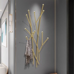 Nordic Light Luxusní Vstupní Hala Věšák Kreativní Koupelna Nástěnný Háček Na Zavěšení Na Stěnu Jednoduchý Obývací Pokoj Ložnice Věšák