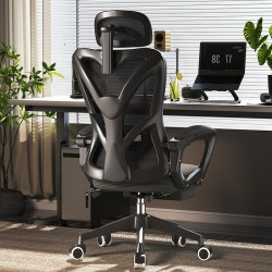 Computer Chair for Home Use, Comfortable for Long Sitting, Backrest Chair, Study Desk, Adjustable Office Chair, Ergonomic Gaming Swivel Chair