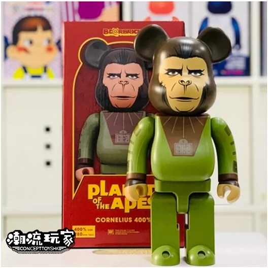 Bearbrick 400% PLANET OF THE APES CORNELIUS 人猿星球现货-Taobao