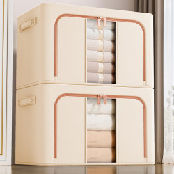 Clothes Storage Box, Special Organizing Box for Home Wardrobes, Foldable Storage Basket for Clothes and Quilts in Student Dormitories