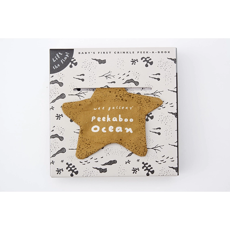 現貨】【Wee Gallery Cloth】Peekaboo Ocean，【小畫廊布書】海洋中躲