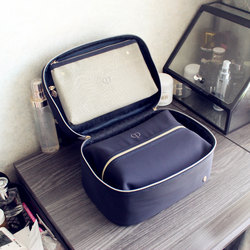 Cpb Skin Key Three-In-One Large Capacity Cosmetic Bag Portable Travel Cosmetics Large Storage Bag Toiletries Bag