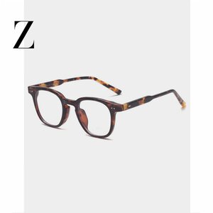 Retro tortoiseshell ultra-light myopia glasses for women Korean style custom astigmatism can be equipped with a degree of plain face eye frame for men