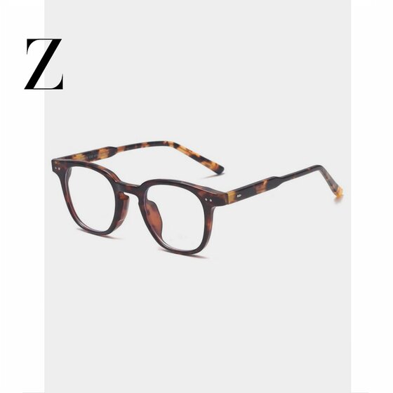 Retro tortoiseshell ultra-light myopia glasses for women Korean style custom astigmatism can be equipped with a degree of plain face eye frame for men