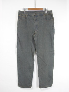 
Foreign trade Japanese single men's straight-leg jeans washed stretch retro distressed Japanese trendy wide-leg nine-point trousers