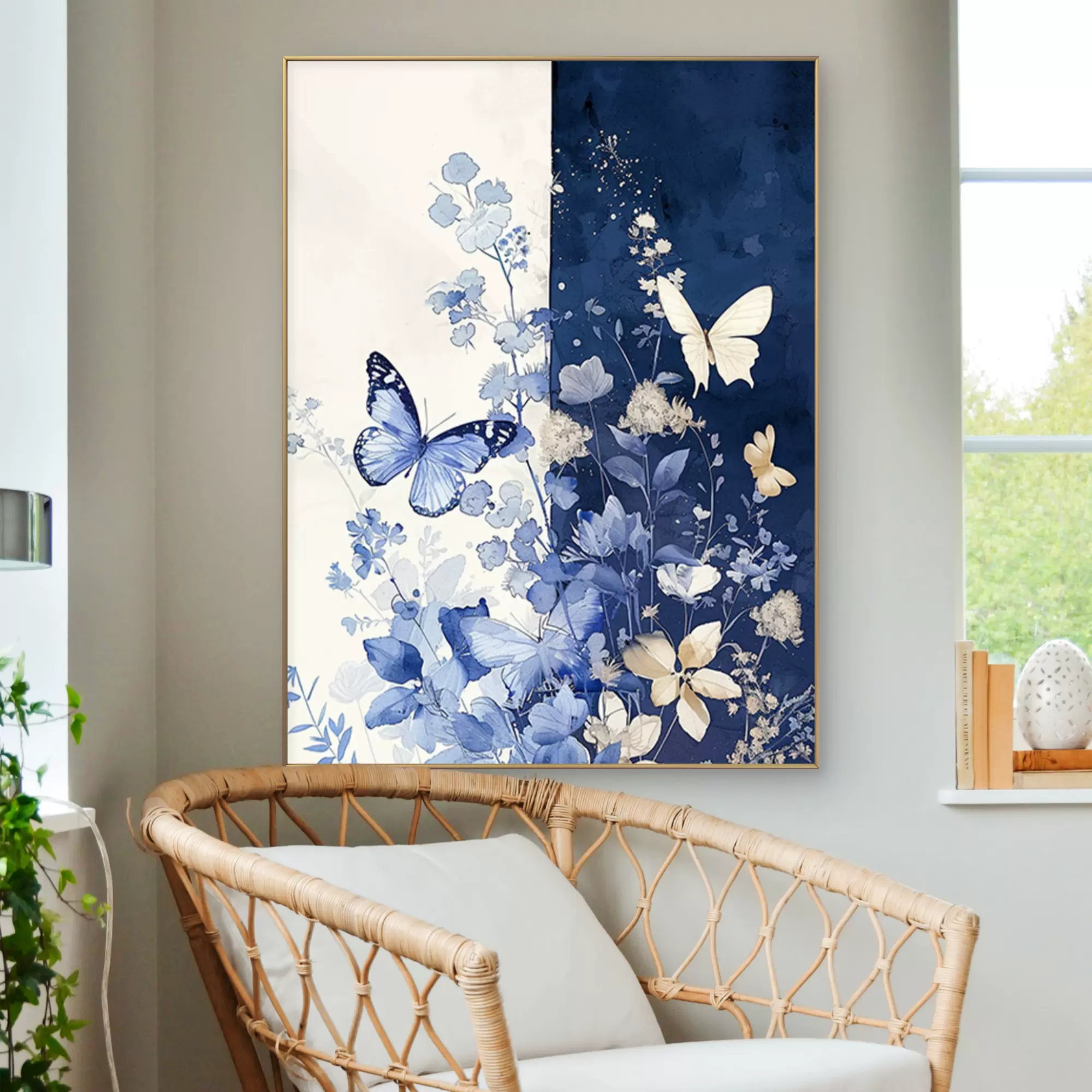 油彩画[模写] 布面油彩，油画棒，蜡笔60×60cm #art