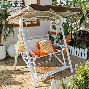outdoor swing iron art garden courtyard rocking chair Latest Best 
