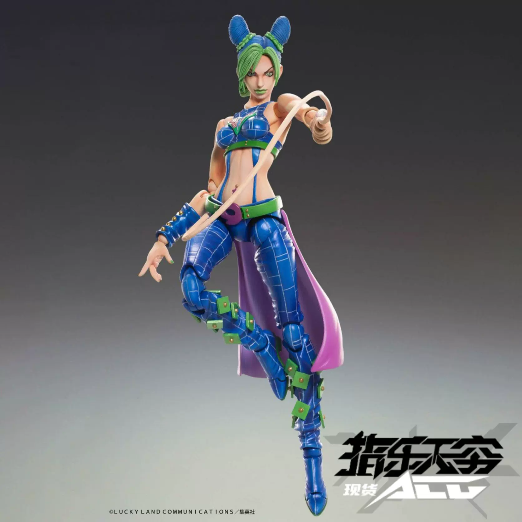 Medicos 超像可动jojo奇妙冒险石之海空条徐伦手办再版