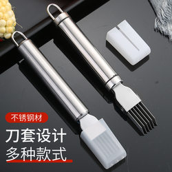 Stainless Steel Household Scallion Slicer, Portable Kitchen Tool for Shredding Scallions, Cutting Scallions into Small Pieces, and Grating Ginger and Garlic