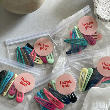 BB clip alloy oil dropping girl heart side broken hair clip
