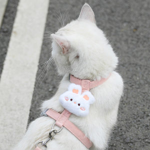 Cat traction rope anti -walking can be adjusted, the cat rope wings wings, kittens to go out with chest strap pet dog supplies