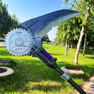 
Peace chicken game peripheral weapon model large toy war sickle broken blade soft rubber boy toy COS props