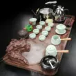 bàn trà điện mini Nước chảy nguyên tử hóa bộ trà Kung Fu hộ gia đình hoàn toàn tự động bộ trà văn phòng hiện đại tiếp nhận tích hợp khay trà đơn giản mẫu bàn trà điện Bàn trà điện