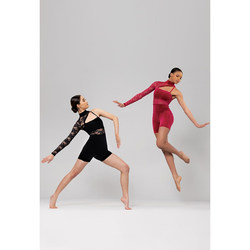 Small Discount, Parent-Child Dance Sportswear, Women's Velvet Latin Dance Dress, Gymnastics Exam Performance Dress, Slim Fit