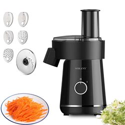 Export Electric Vegetable Cutter Six-In-One Multi-Function Shredding and Slicing Machine Food Processor Electric Salad Maker