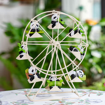 Retro Iron Ferris Wheel Home Decoration Creative Children's Room Window Boy Dolls Swap
